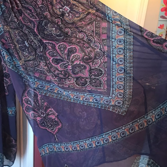 nwot Gorgeous free people jumpsuit romper xs 0 sheer onesie jumper - Picture 3 of 5